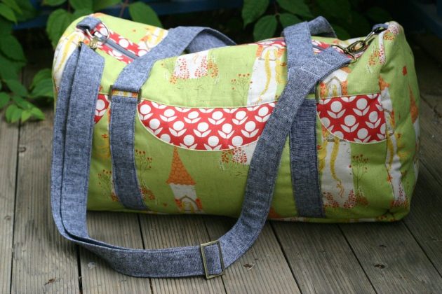 Betz White Road Tripper Duffle sewn by Kate H2