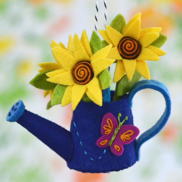 hope-blooms-watering can ornament