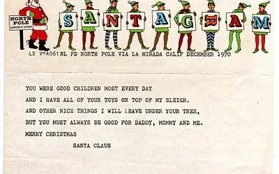 message from Santa