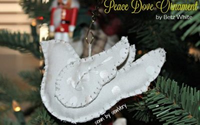 Peace Dove Ornament with Veronica – Sewing Collective