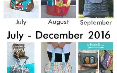 Bag of the Month Club: 2016 Wrap-up and 2017 Early Bird!