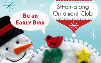 2018 Holiday Stitch-along Ornament Club!