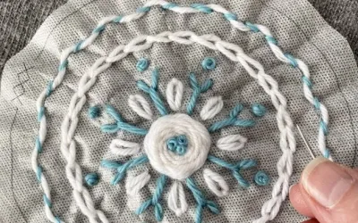 Embroidered Mandala Sampler