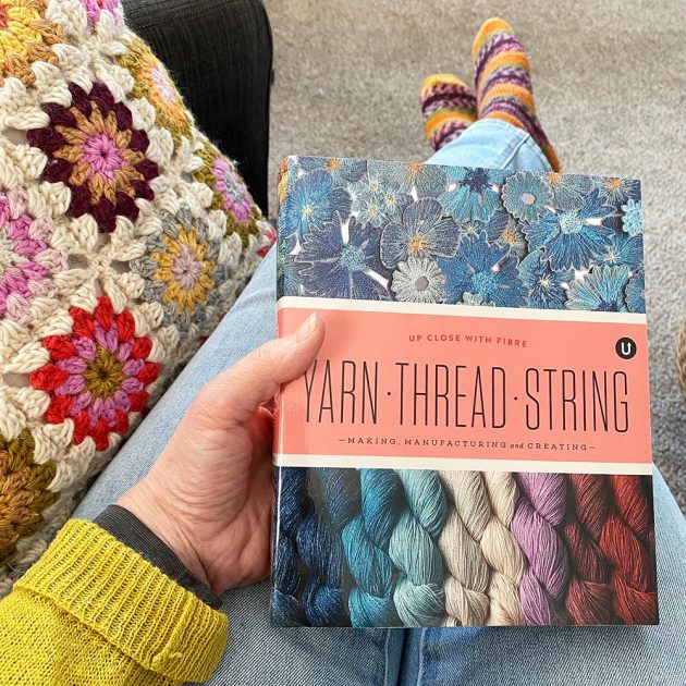 uppercase-yarn thread string book
