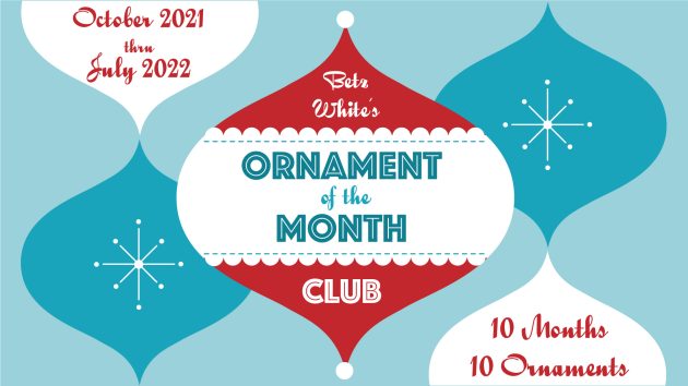 ornament of the month club by betz white