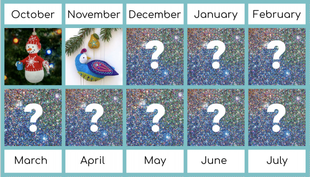 ornament club calendar